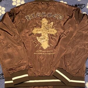 Brown Bomber Jacket